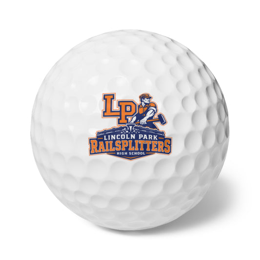LP Railsplitters Golf Balls, 6pcs