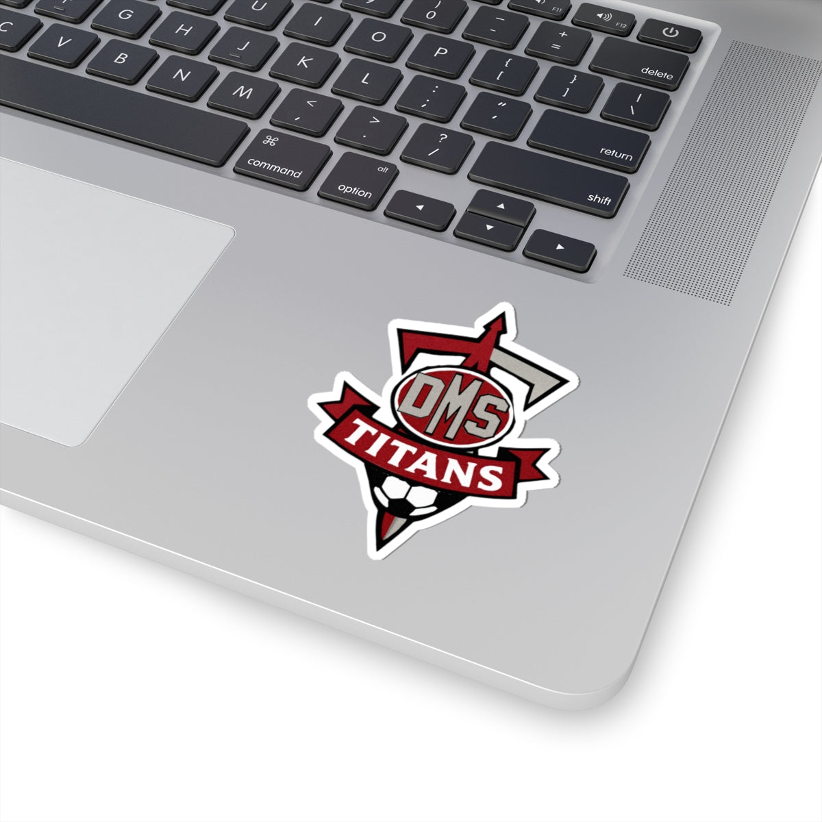 DMS Titans Soccer Logo Sticker — Kiss-Cut School Team Decal