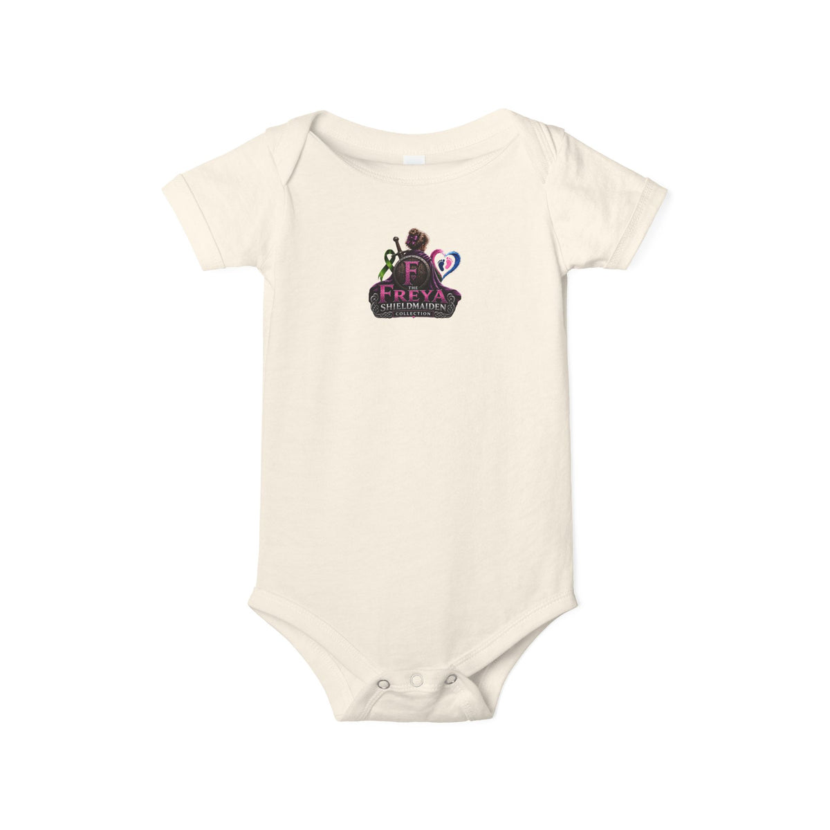 Infant Onesie with 'Freya' Cute Baby Bodysuit