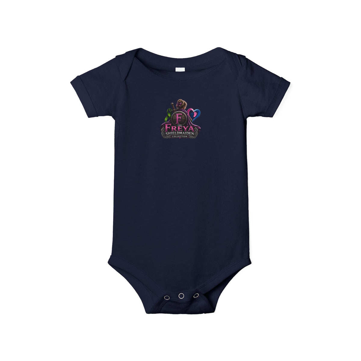 Infant Onesie with 'Freya' Cute Baby Bodysuit