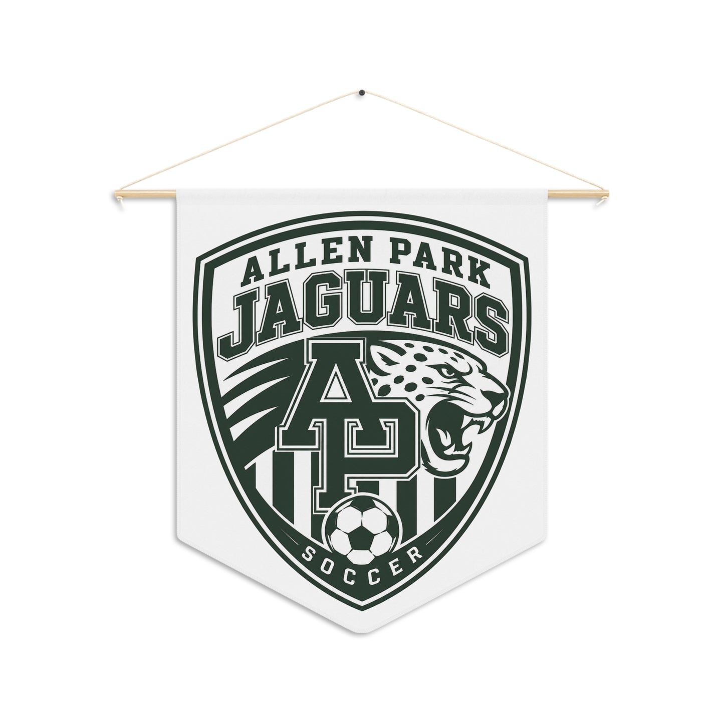 Allen Park Jaguars Soccer Pennant – School Team Banner