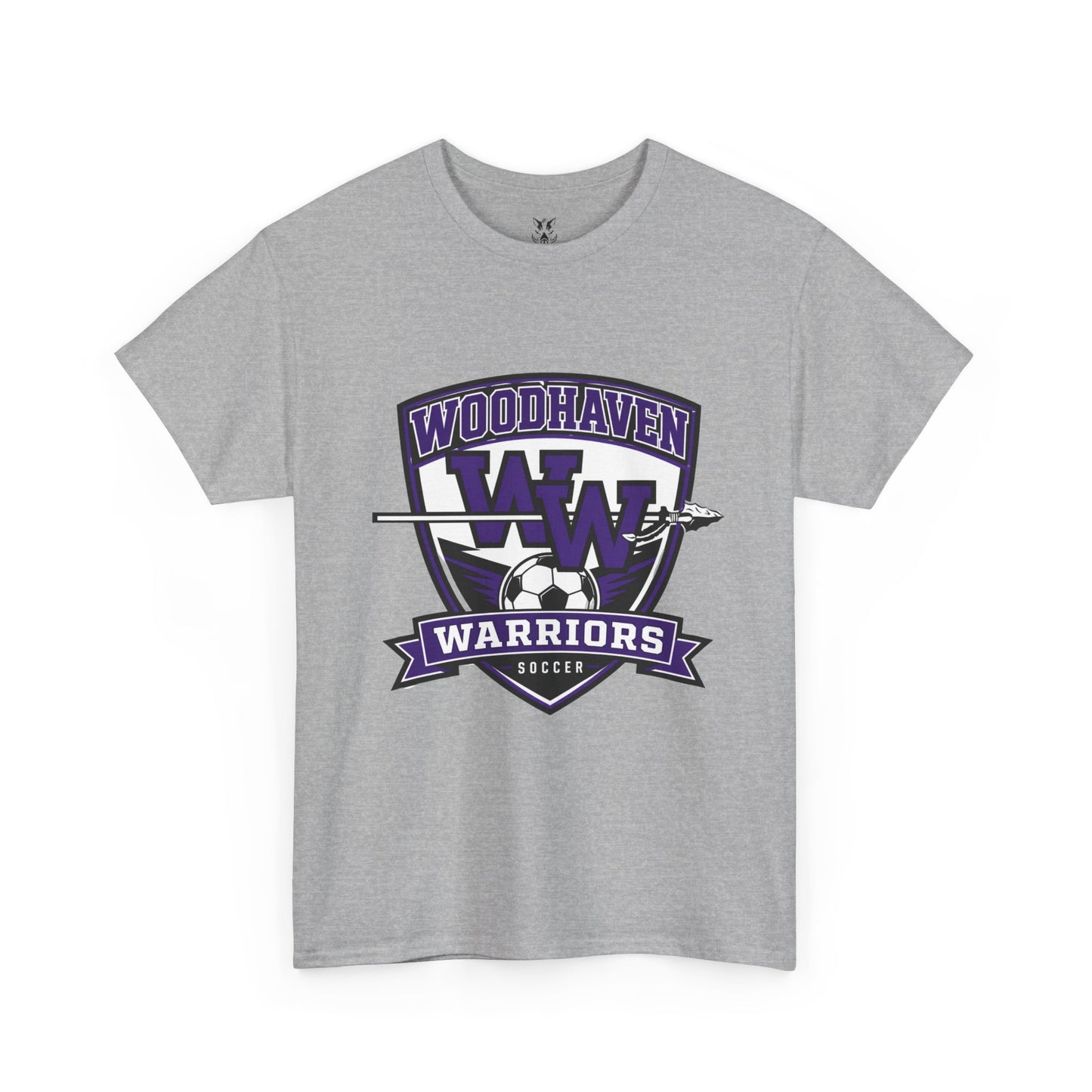 Woodhaven Warriors Soccer T-Shirt — Crest Logo Youth & Adult Team Tee