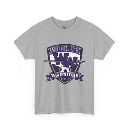 Woodhaven Warriors Soccer T-Shirt — Crest Logo Youth & Adult Team Tee