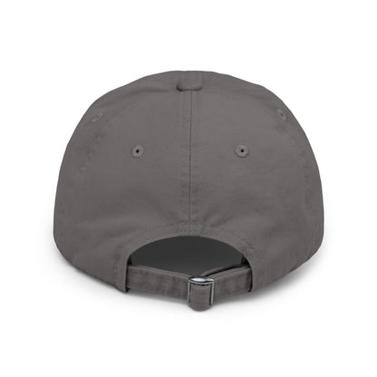 Baseball Emblem Distressed Cap — DMS Logo Dad Hat