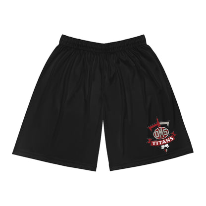 Basketball Shorts - DMS Titans Team Logo Athletic Shorts