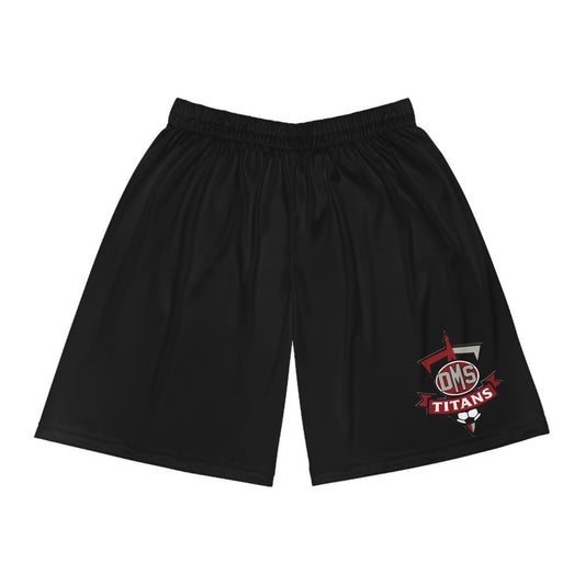 Basketball Shorts - DMS Titans Team Logo Athletic Shorts