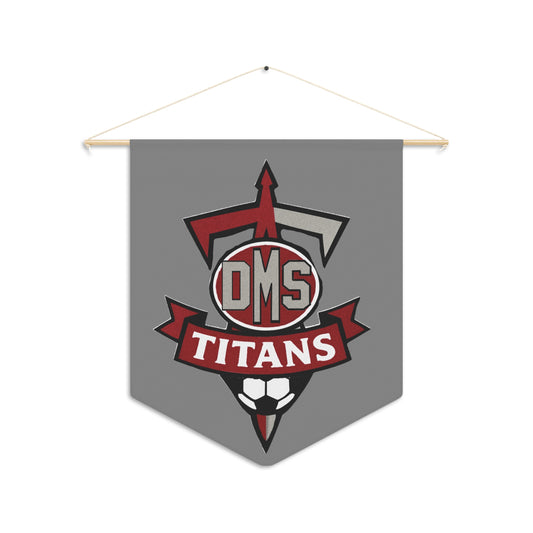 DMS Titans Soccer Pennant Banner