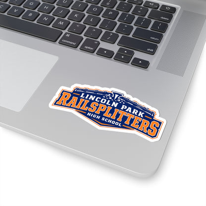 LP Railsplitter Sticker — Kiss-Cut School Logo Decal