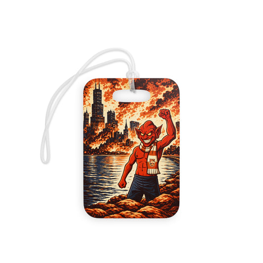 Nain Rouge Burn it down Luggage Tag
