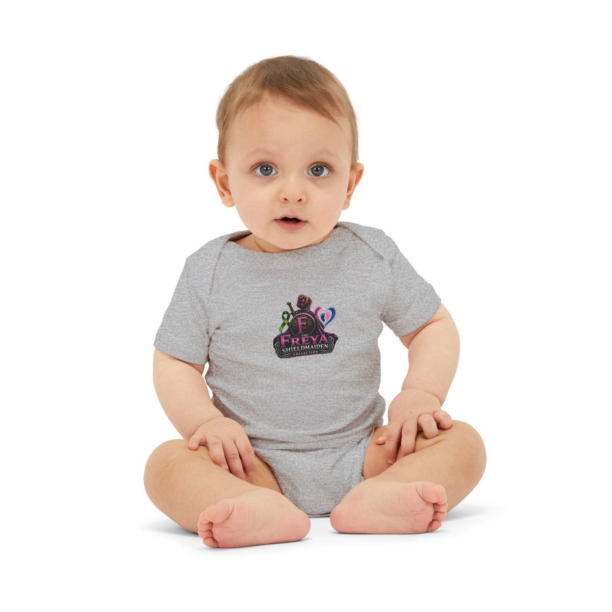 Infant Onesie with 'Freya' Cute Baby Bodysuit