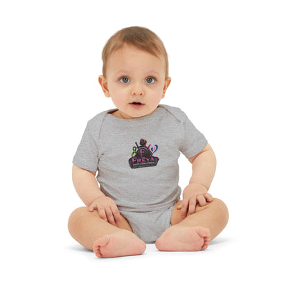 Infant Onesie with 'Freya' Cute Baby Bodysuit