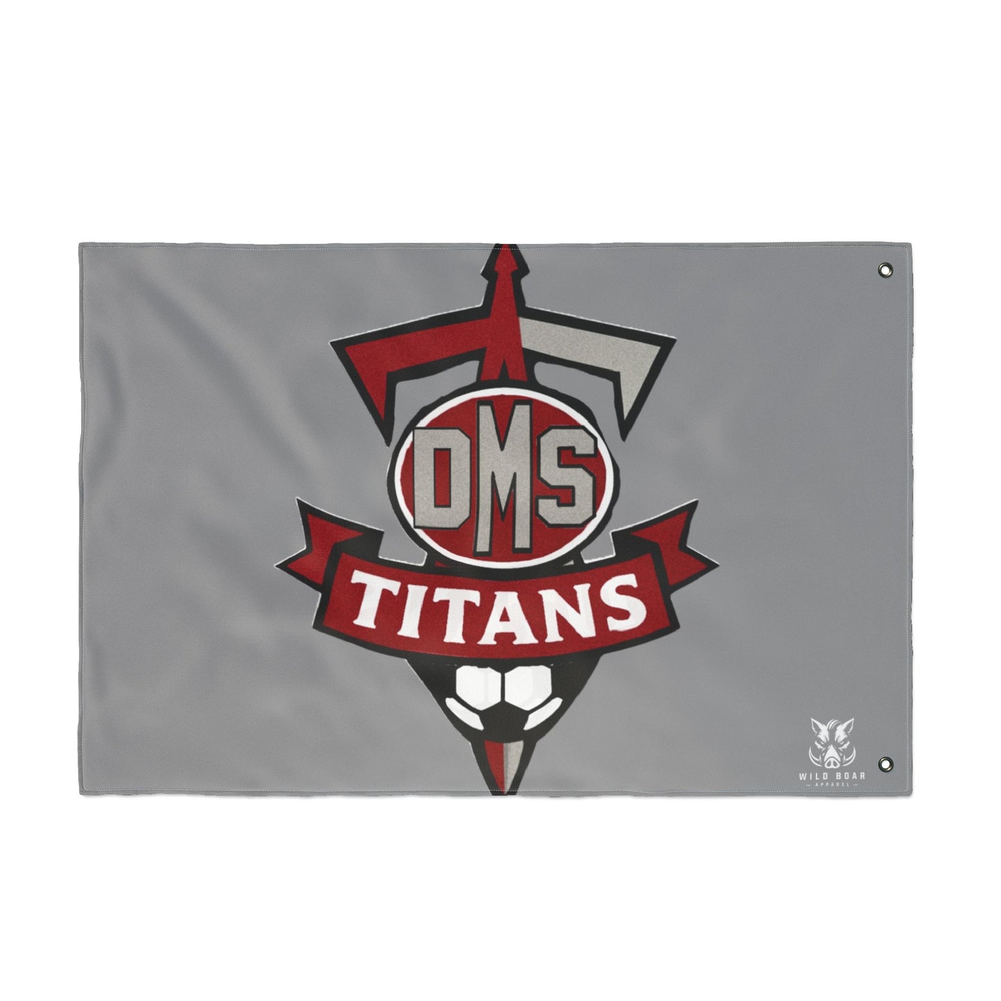 Titans Team Flag — DMS Titans Double-Sided Outdoor Banner