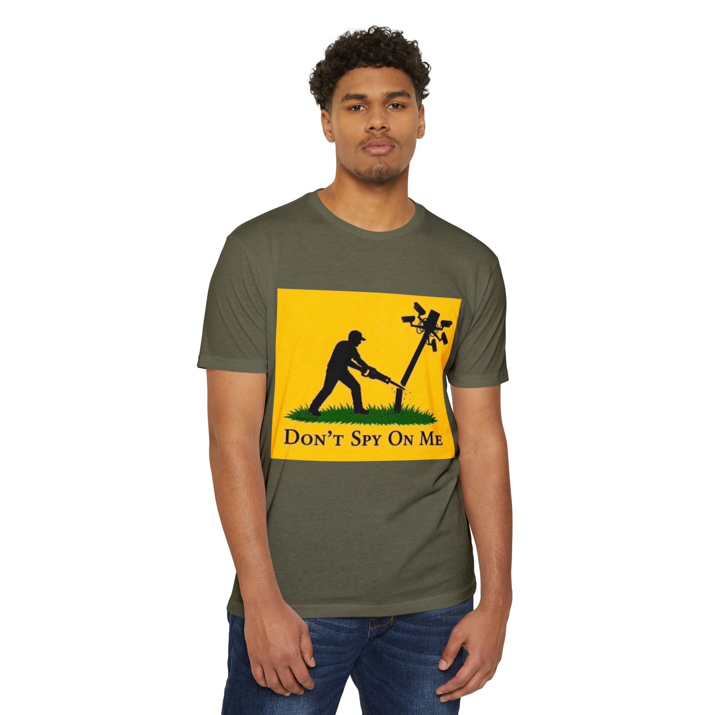 Don’t Spy On Me T-Shirt — Anti-Surveillance Liberty Tee