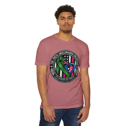 Shieldmaiden Tribute T-Shirt — 'The Freya Shieldmaiden Collection' Memorial Design