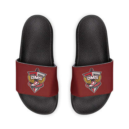 DMS Track Removable-Strap Slide Sandals — Customizable Comfort Slides