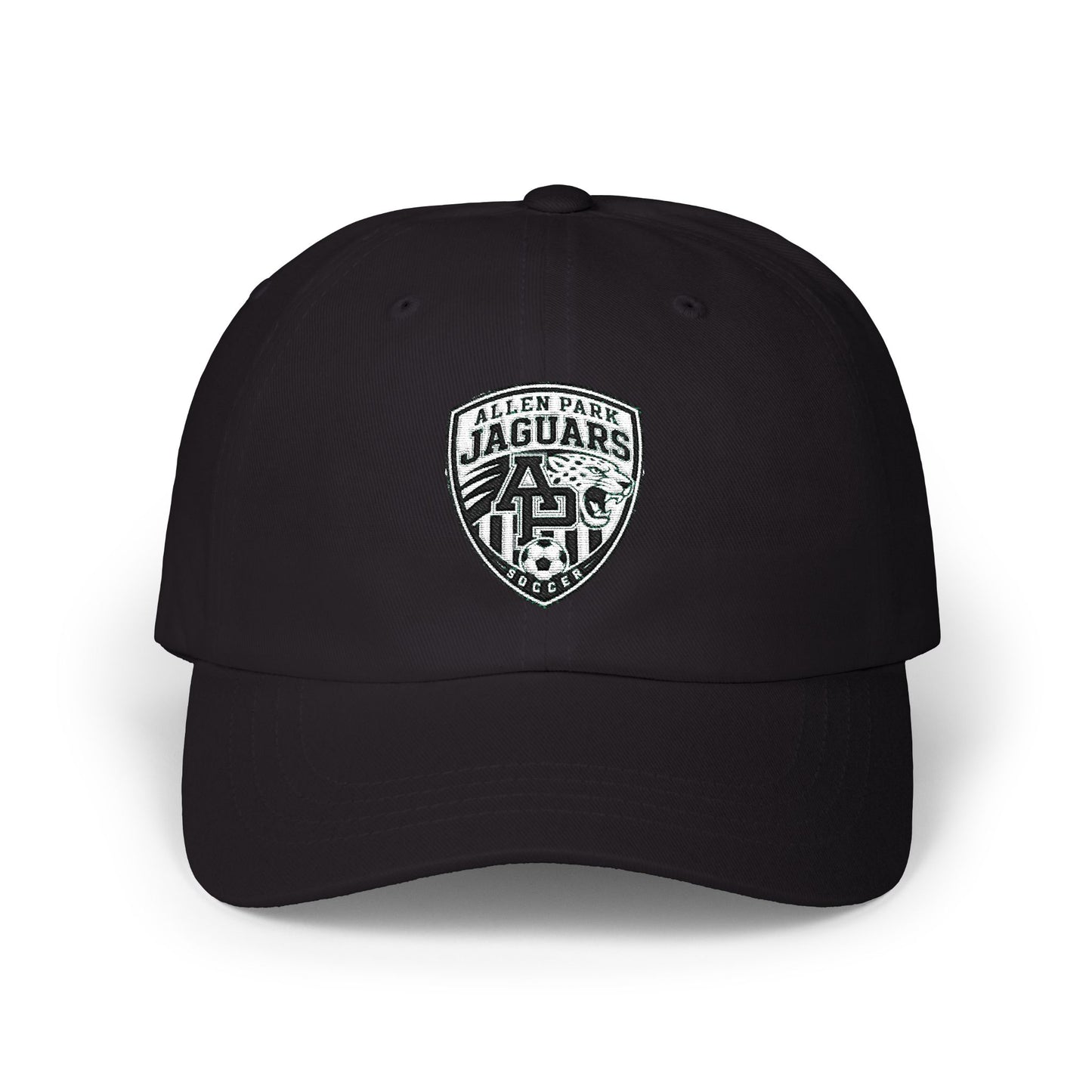 Jaguar Shield Dad Cap — Vintage Allen Park Emblem Hat