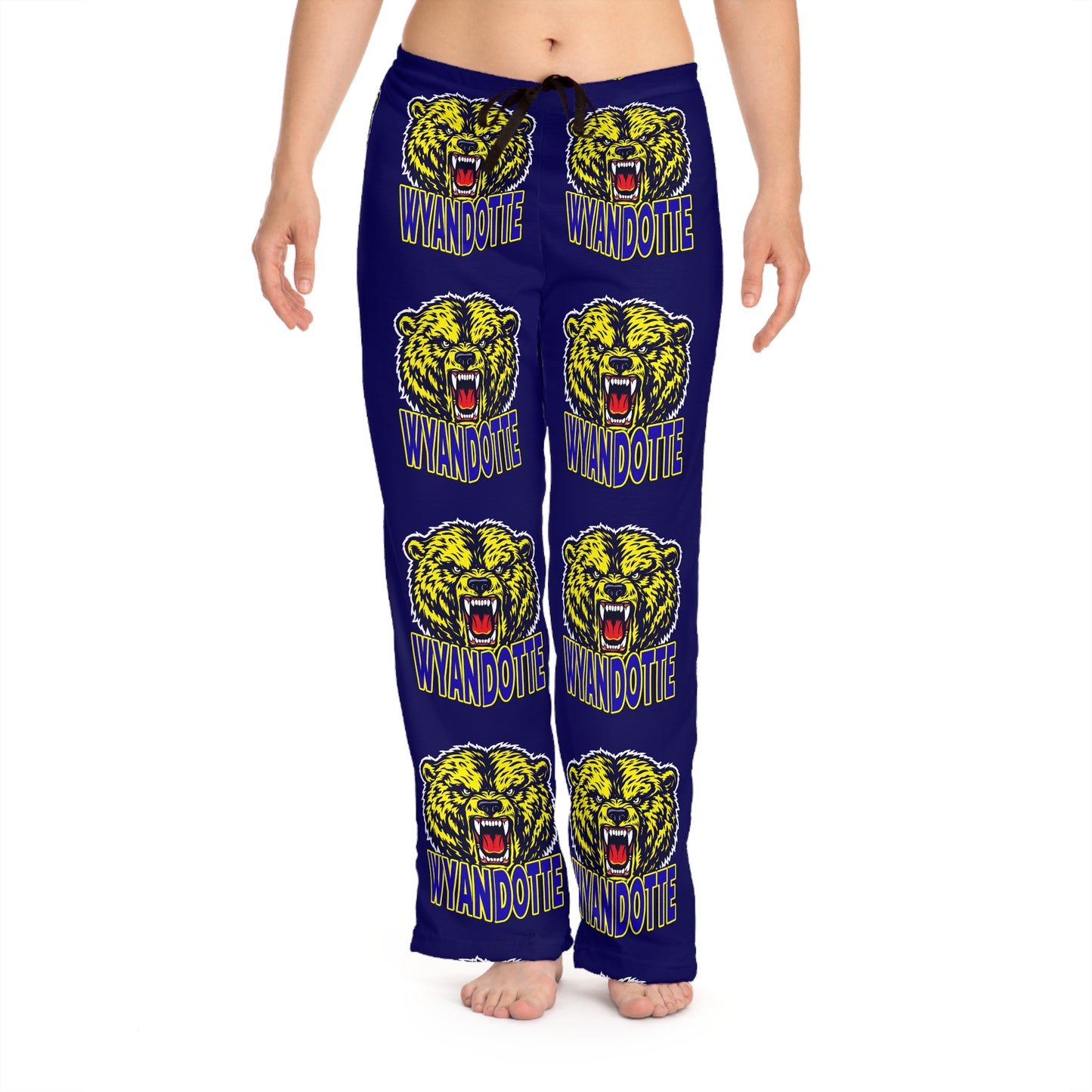 Wyandotte Bear Pajama Pants — Women's Printed Lounge Sleepwear