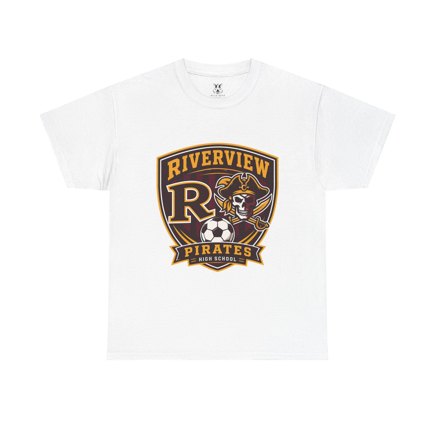 Riverview Pirates Soccer Logo T-Shirt