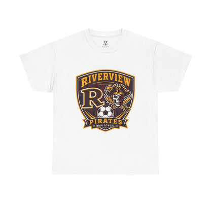 Riverview Pirates Soccer Logo T-Shirt
