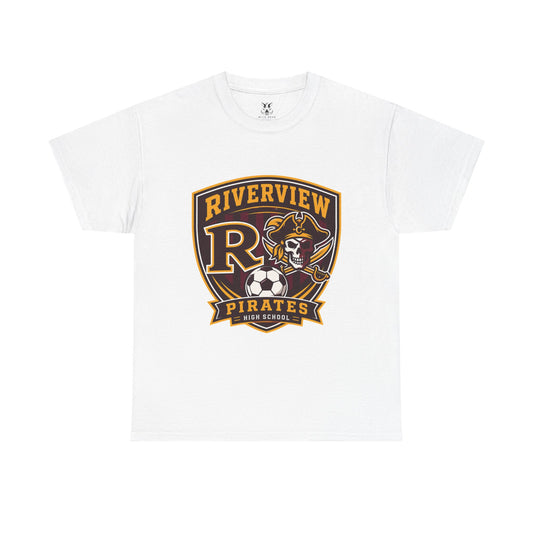 Riverview Pirates Soccer Logo T-Shirt