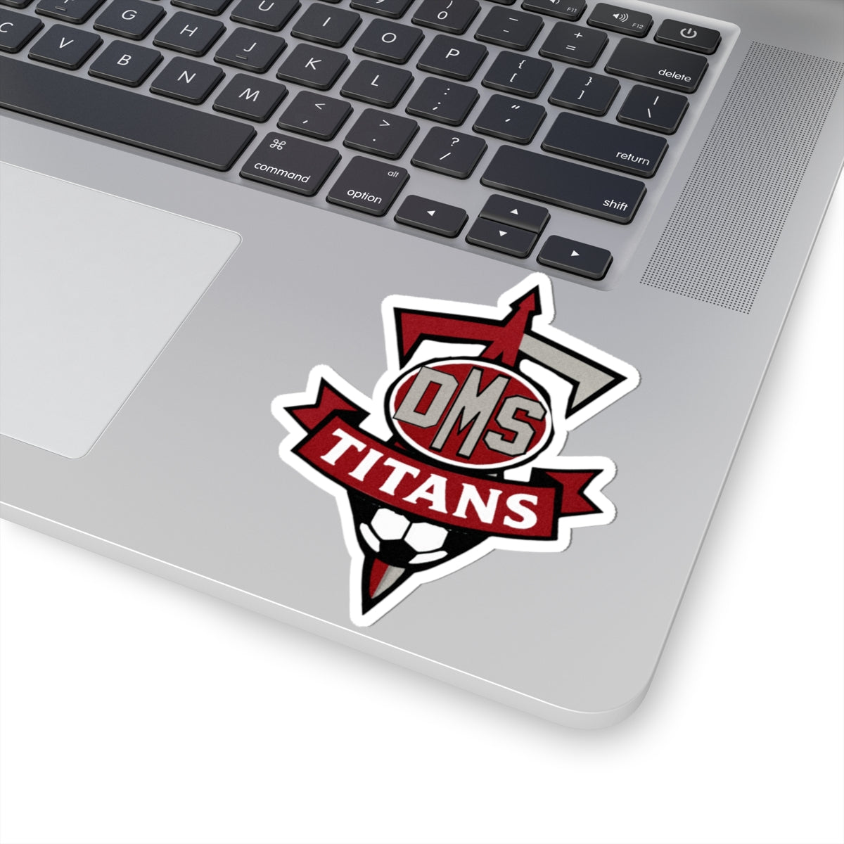 DMS Titans Soccer Logo Sticker — Kiss-Cut School Team Decal