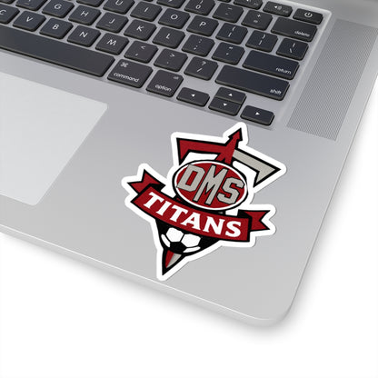 DMS Titans Soccer Logo Sticker — Kiss-Cut School Team Decal