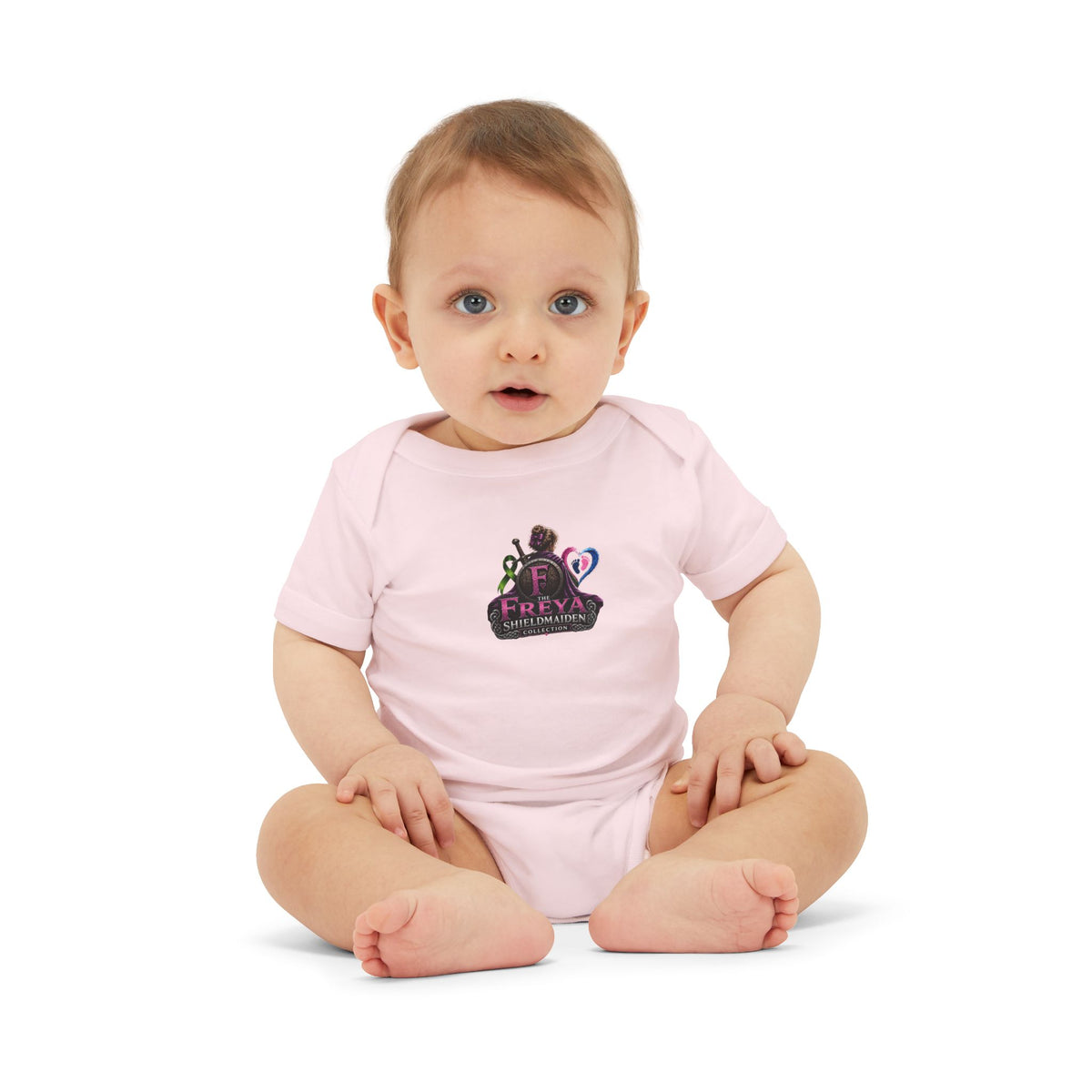 Infant Onesie with 'Freya' Cute Baby Bodysuit