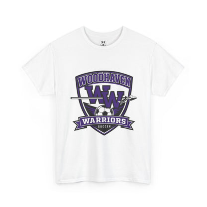 Woodhaven Warriors Soccer T-Shirt — Crest Logo Youth & Adult Team Tee