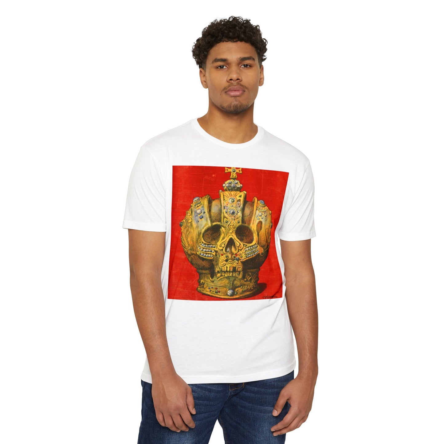 Skull Crown T-Shirt — Gothic Royalty Graphic Tee