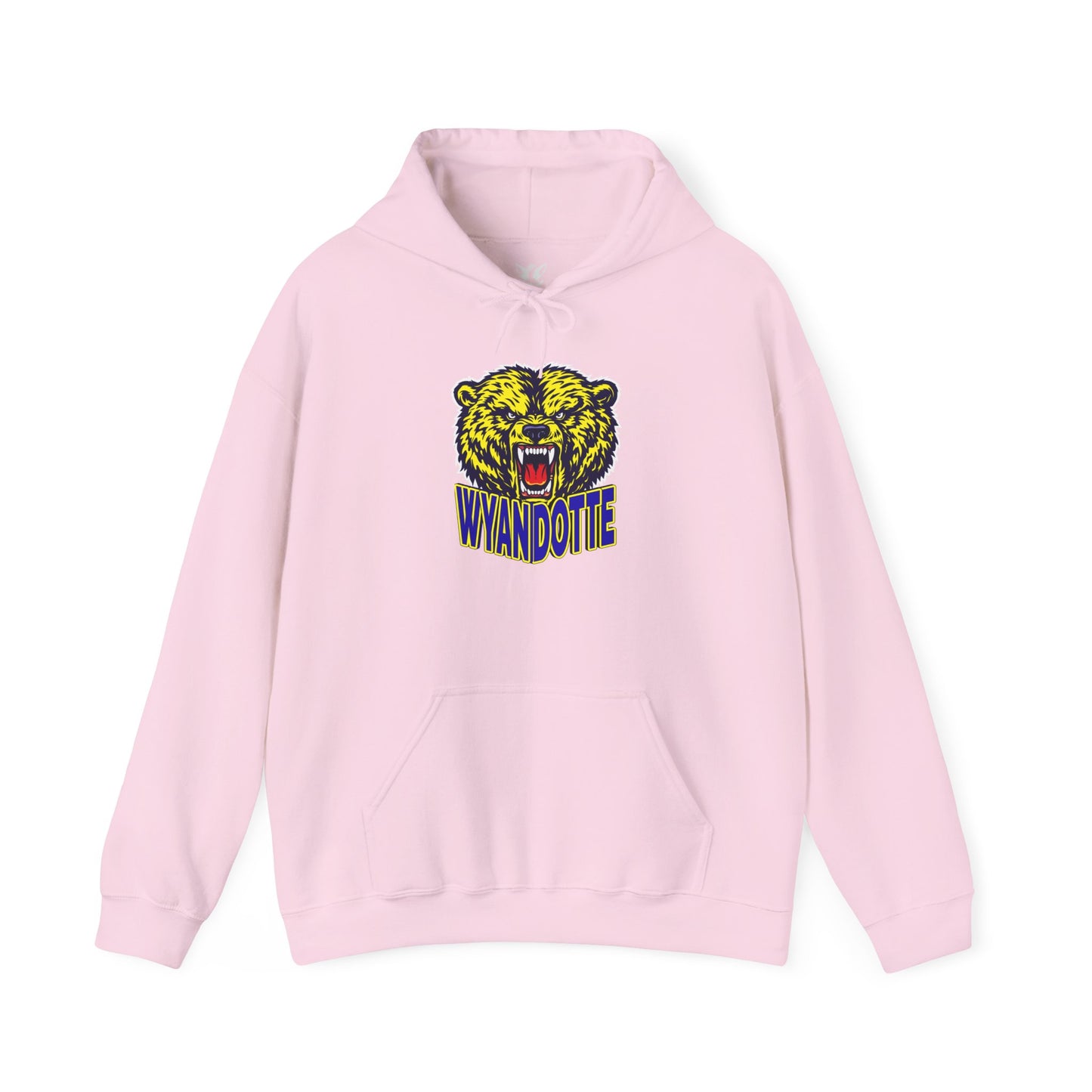 Wyandotte Roaring Bear Hoodie — Vintage Mascot Sweatshirt