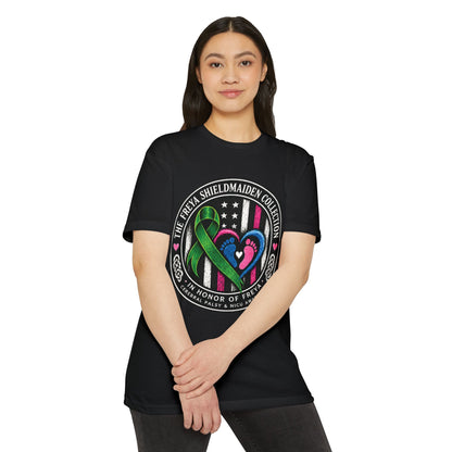 Shieldmaiden Tribute T-Shirt — 'The Freya Shieldmaiden Collection' Memorial Design