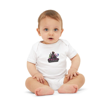Infant Onesie with 'Freya' Cute Baby Bodysuit
