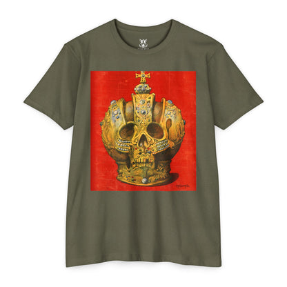 Skull Crown T-Shirt — Gothic Royalty Graphic Tee