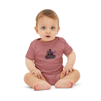 Infant Onesie with 'Freya' Cute Baby Bodysuit