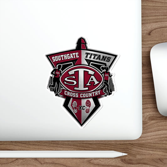 Southgate Titans Cross Country Die-Cut Sticker