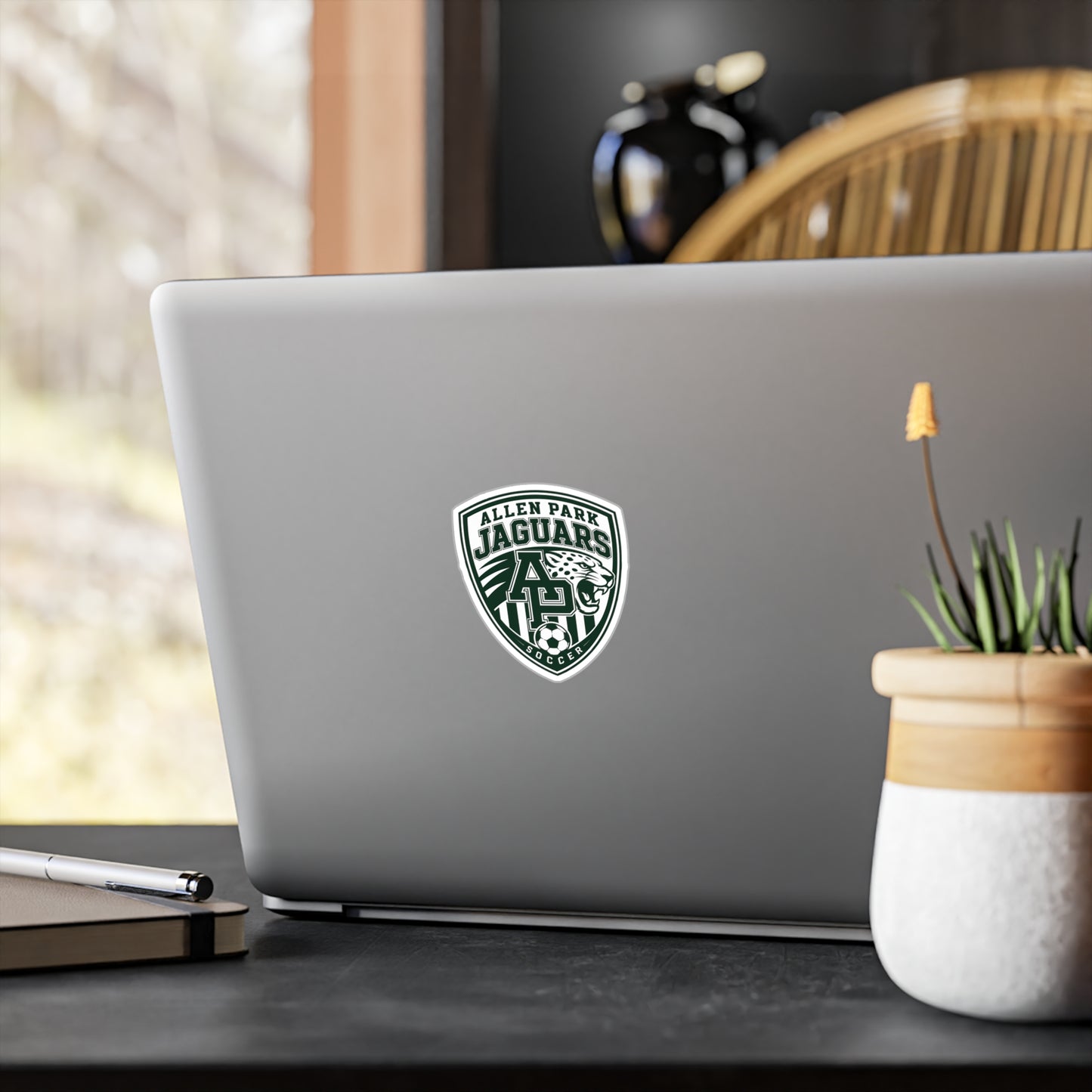 Allen Park Jaguars Soccer Vinyl Sticker — Kiss-Cut Decal