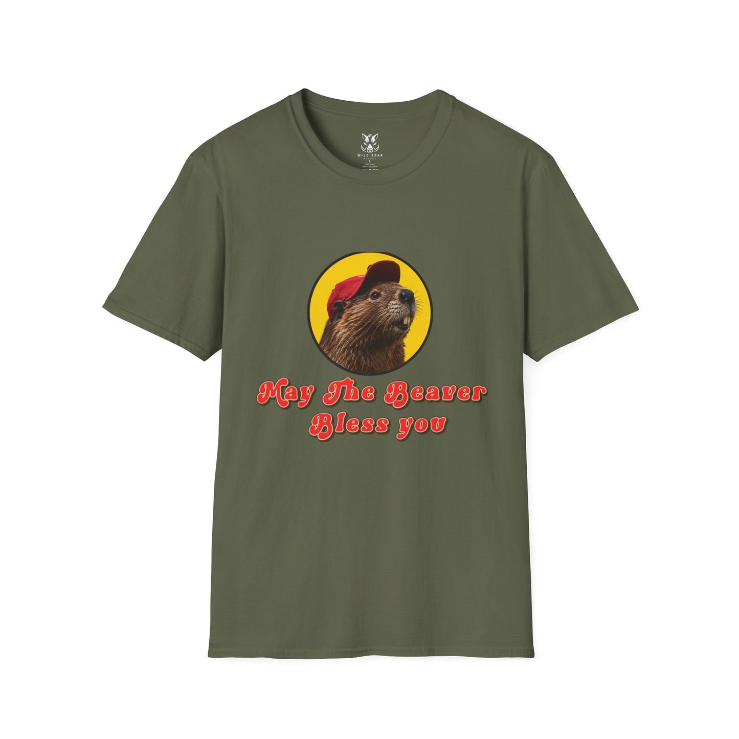 "May the Beaver Bless You" Graphic T-Shirt