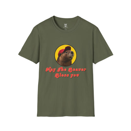"May the Beaver Bless You" Graphic T-Shirt