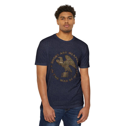 Books Are Weapons T‑Shirt — Vintage Eagle & Books Graphic Tee
