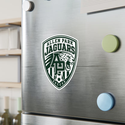 Allen Park Jaguars Soccer Vinyl Sticker — Kiss-Cut Decal