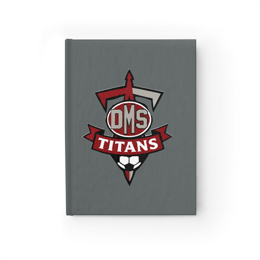 DMS Titans Ruled Journal — School Team Soccer Notebook