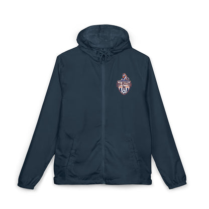 Windbreaker Jacket — Small Embroidered Lincoln Park Soccer Crest