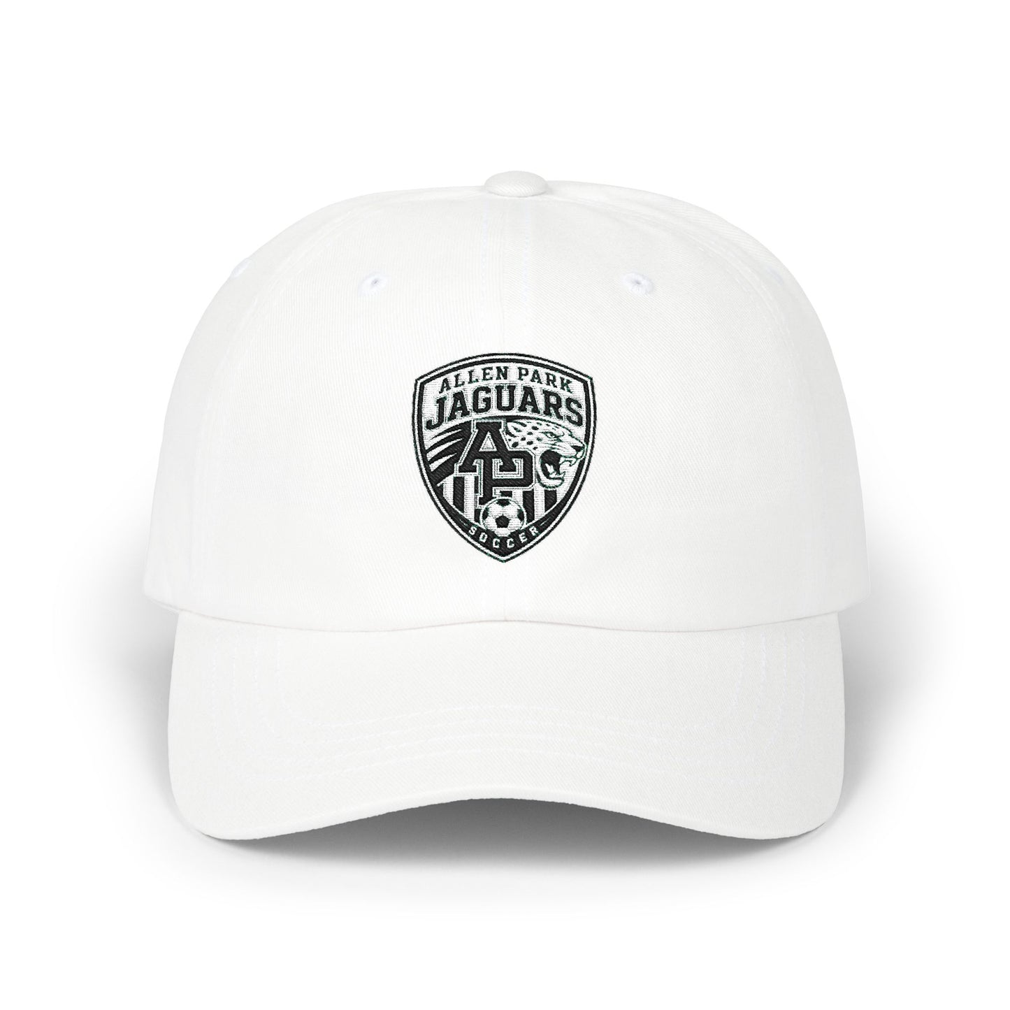 Jaguar Shield Dad Cap — Vintage Allen Park Emblem Hat
