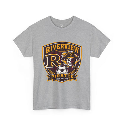 Riverview Pirates Soccer Logo T-Shirt