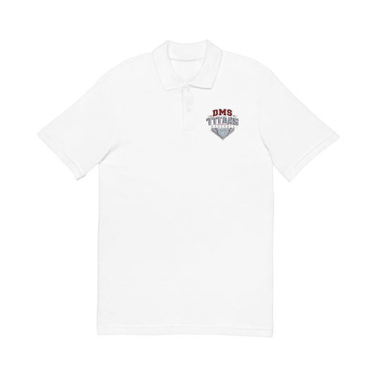 Embroidered Polo Shirt — DMS baseball Chest Logo