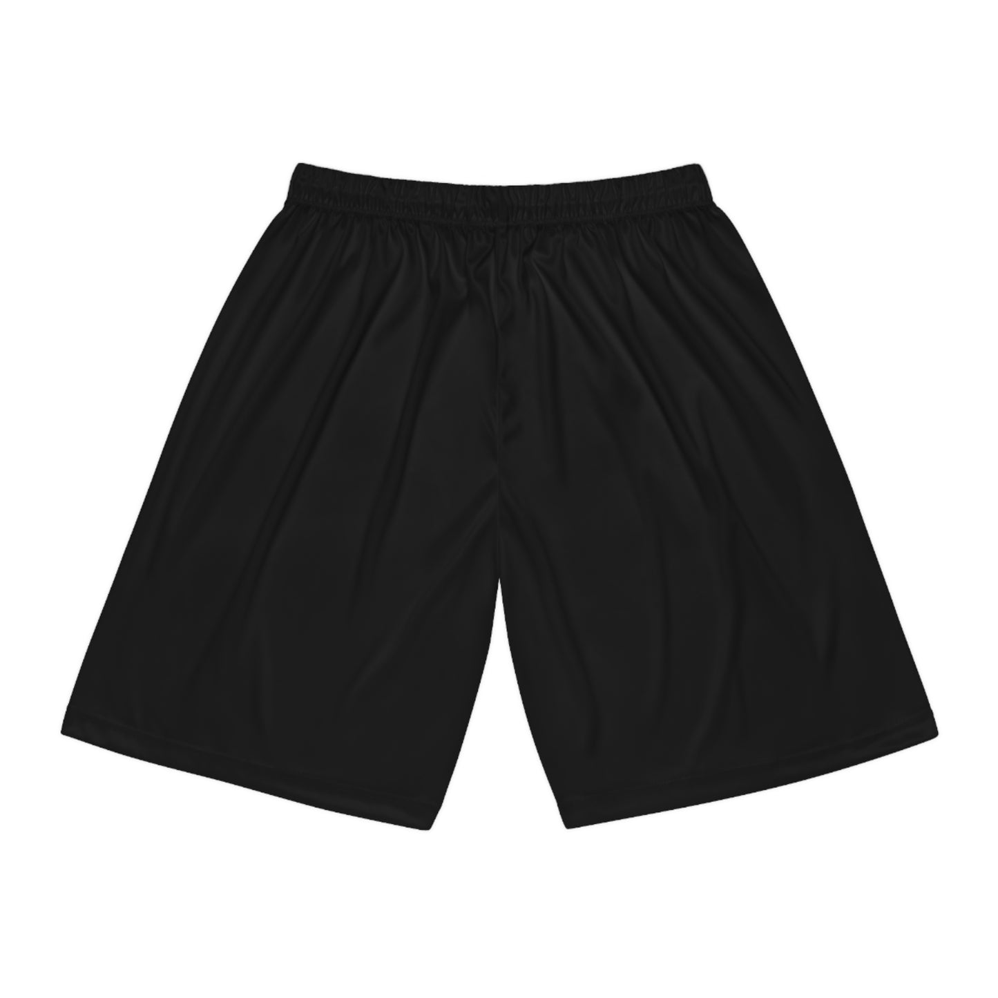 Black Basketball Shorts with STA Crest — Athletic Gym & Streetwear