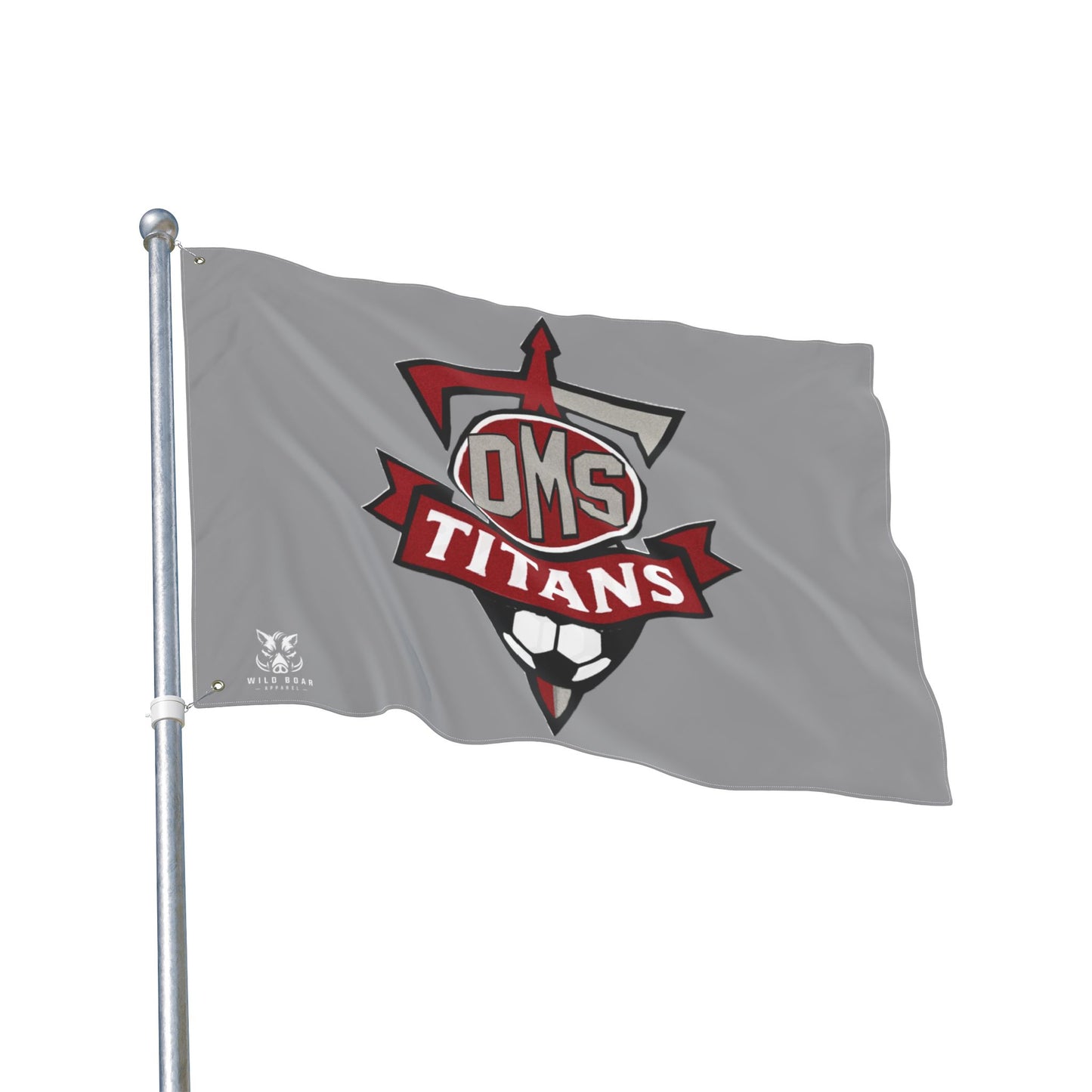 Titans Team Flag — DMS Titans Double-Sided Outdoor Banner