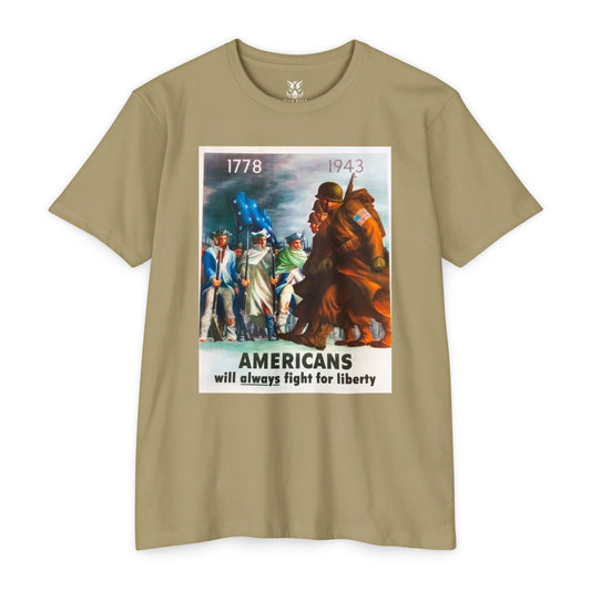 Americans Will Always Fight for Liberty T-Shirt
