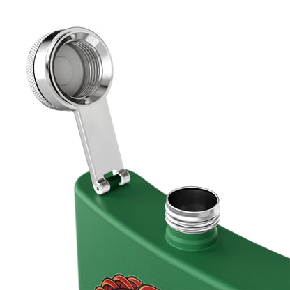 Nain Rouge Football Flask — Nain Rouge DCFC Faithful 6oz Stainless Steel Hip Flask