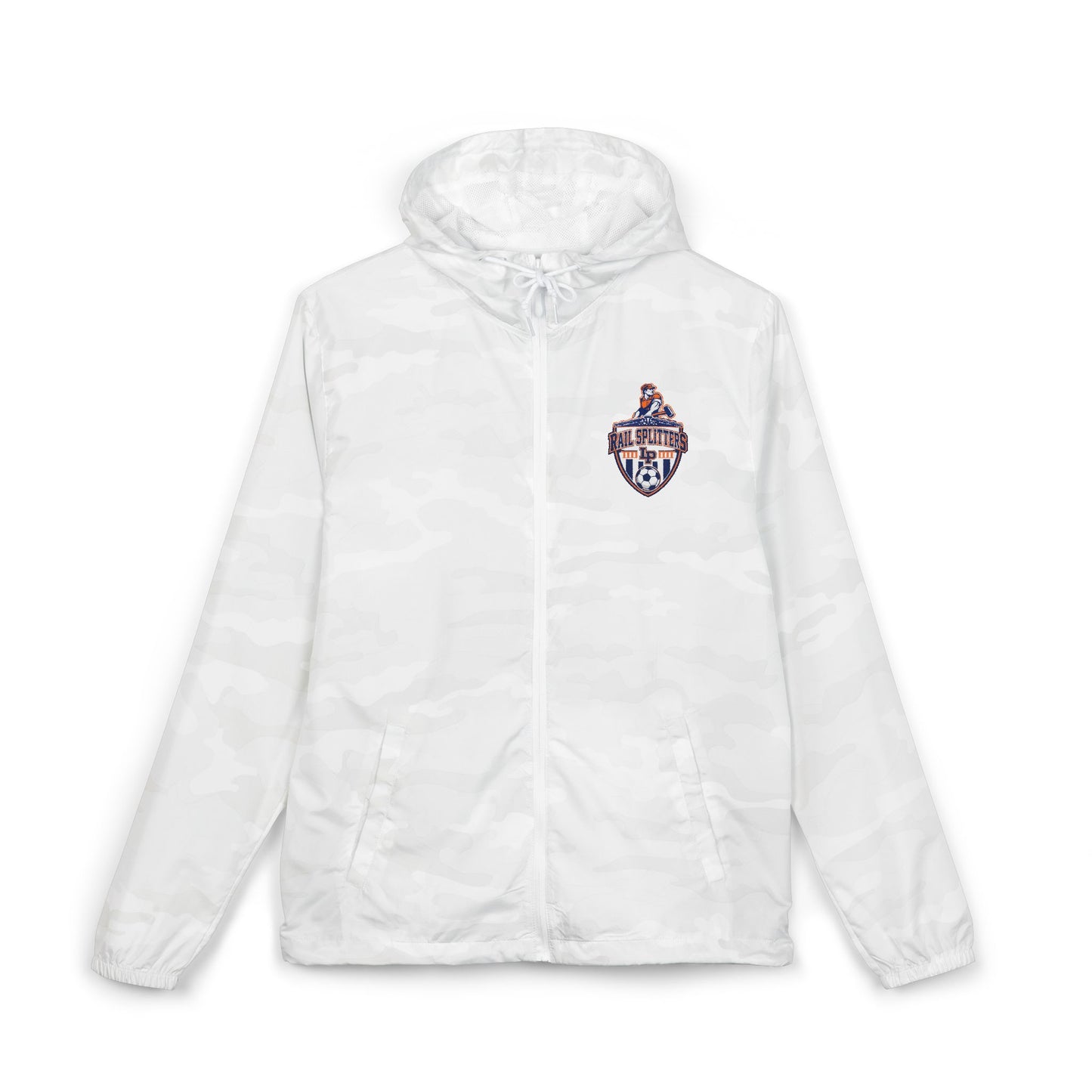 Windbreaker Jacket — Small Embroidered Lincoln Park Soccer Crest